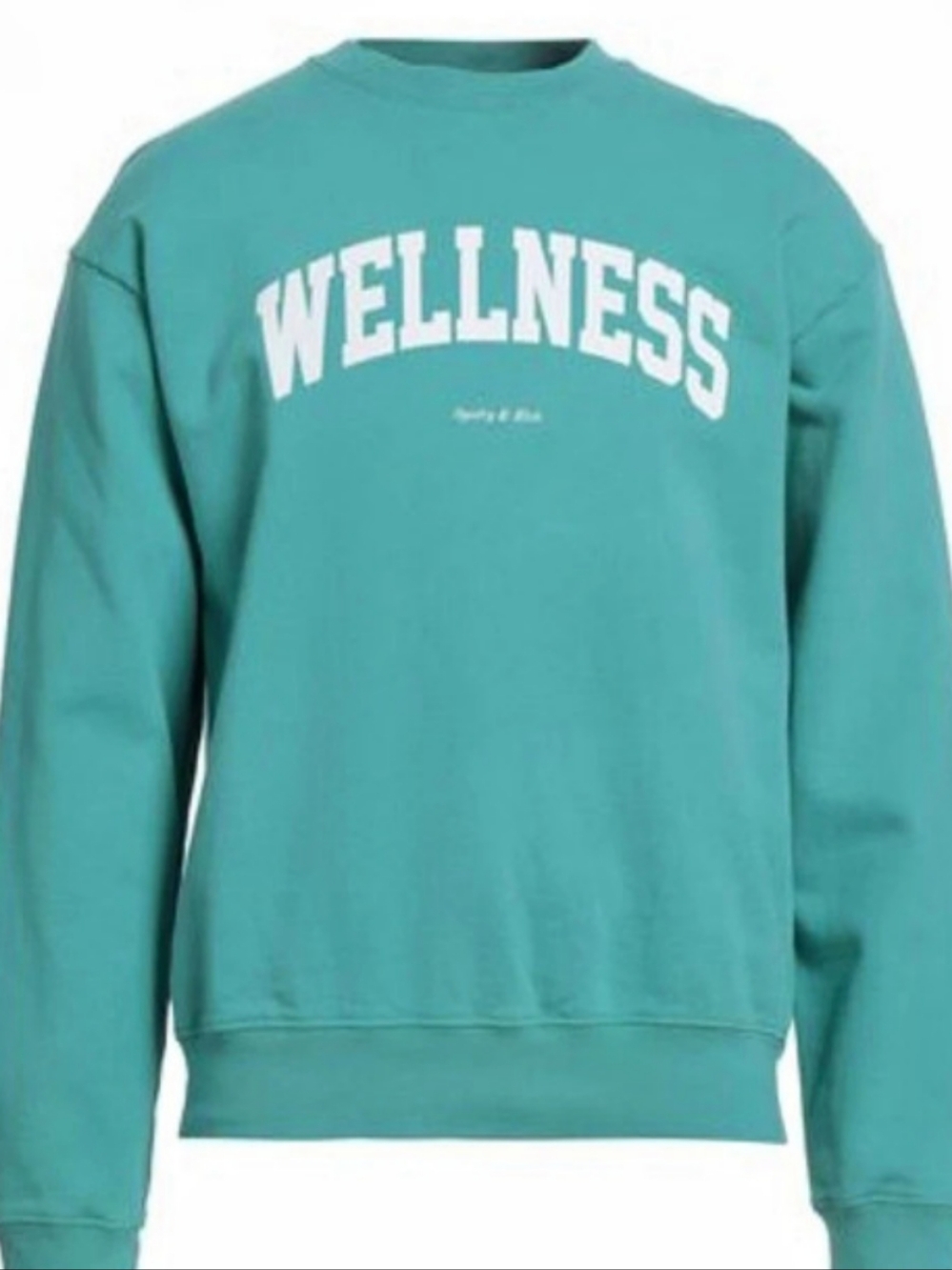 Sporty & Rich Wellness Ivy Crewneck Sweatshirt Green